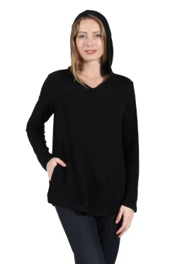 La Cera™ Camiseta Acogedora Con Capucha