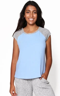 La Cera™ Camiseta De Dos Tonos De The Comfort Collection