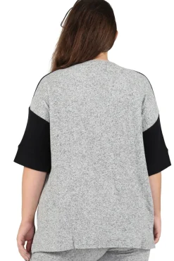 La Cera™ Camiseta De Talla Grande The Comfort Collection Block