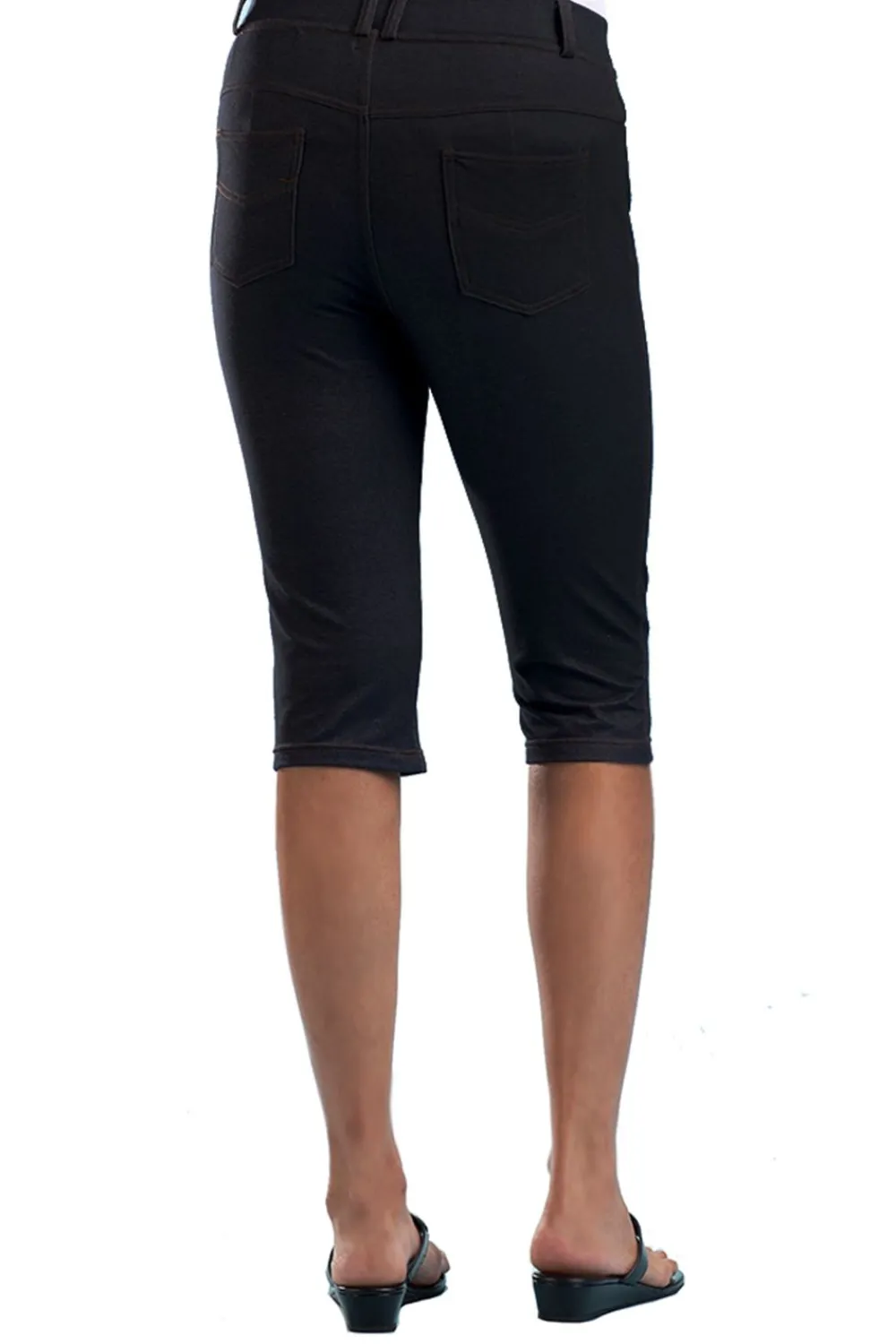 La Cera™ Capri De Punto Elastico La Cera