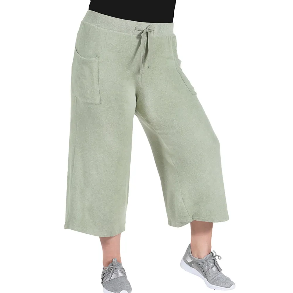 La Cera™ Capri Deportivo De Talla Grande The Comfort Collection