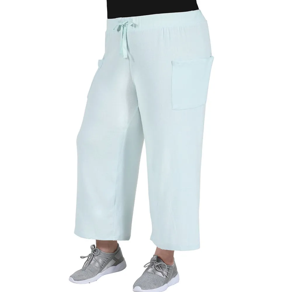 La Cera™ Capri Deportivo De Talla Grande The Comfort Collection