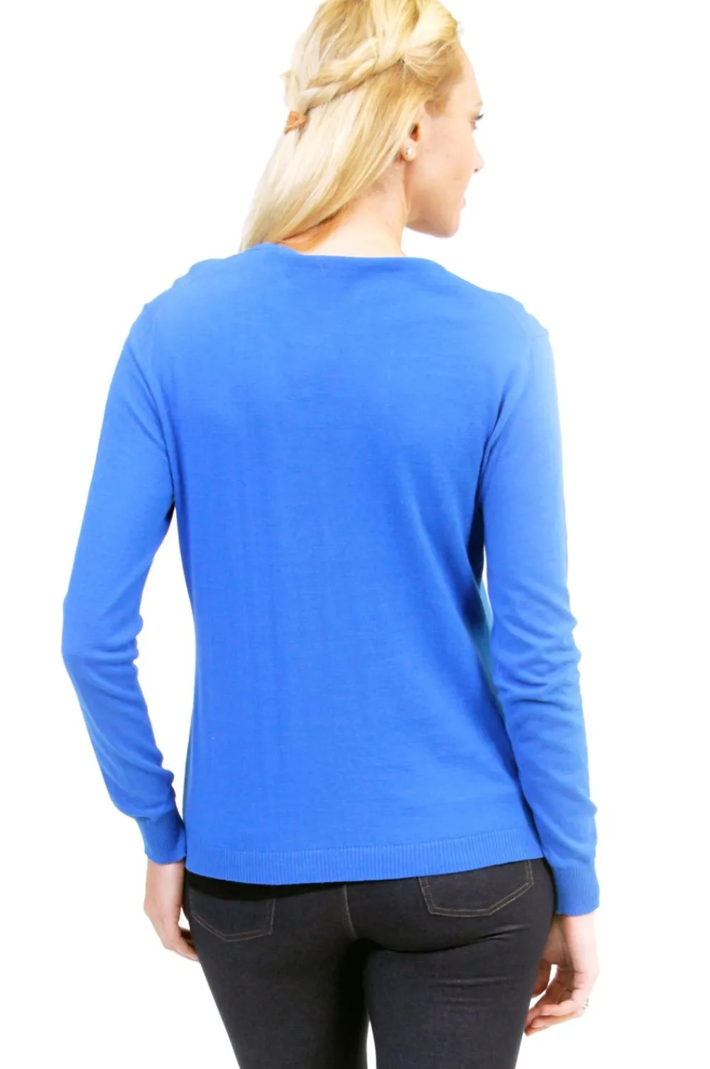 La Cera™ Cardigan De Manga Larga Con Bolsillos La Cera