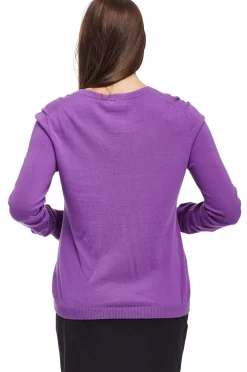 La Cera™ Cardigan De Manga Larga Con Bolsillos La Cera