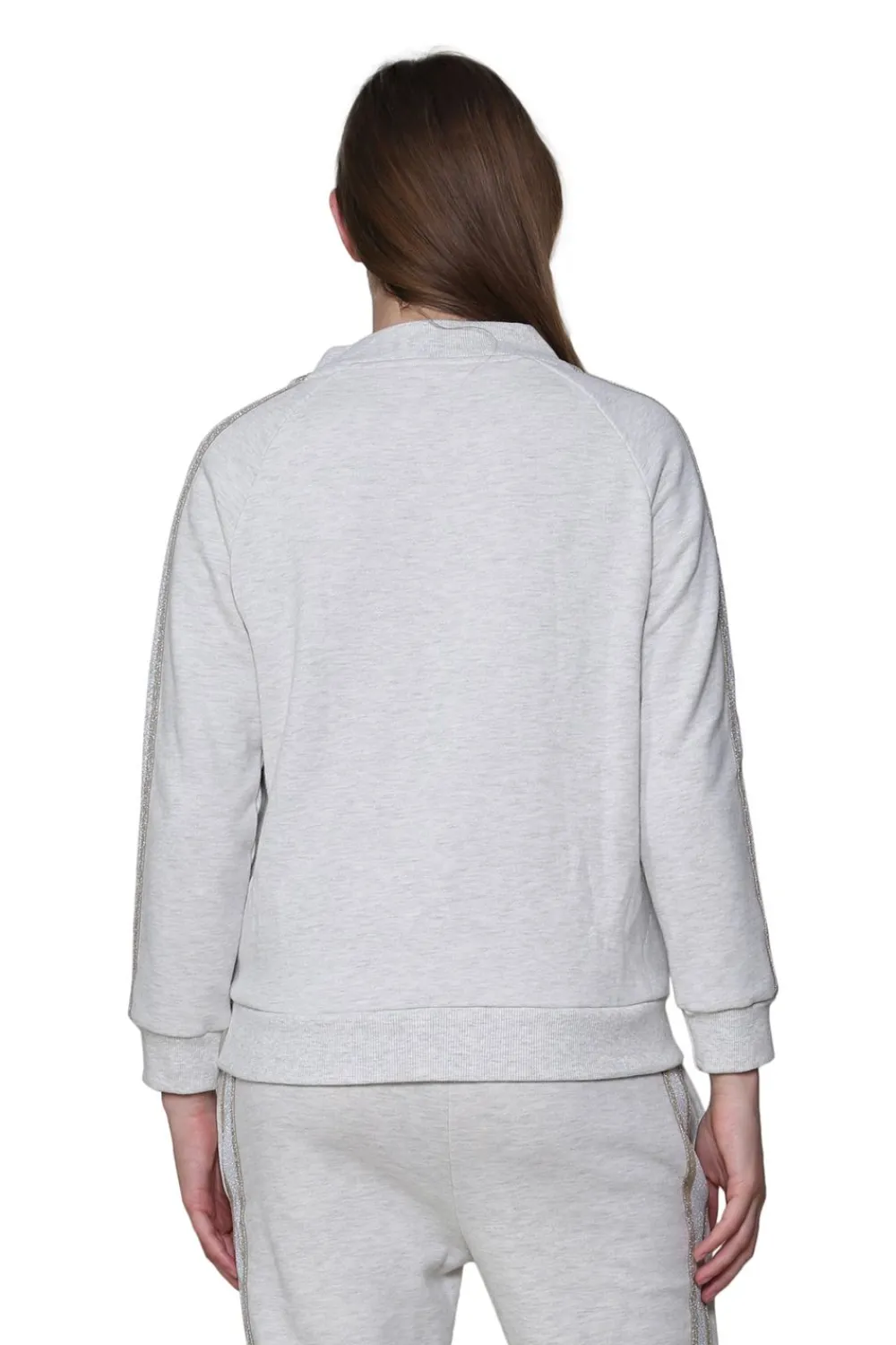 La Cera™ Chaqueta De Felpa Francesa Con Cremallera