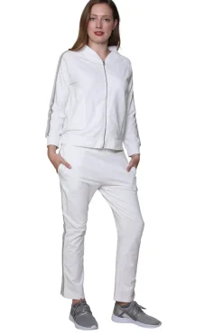 La Cera™ Chaqueta De Felpa Francesa Con Cremallera