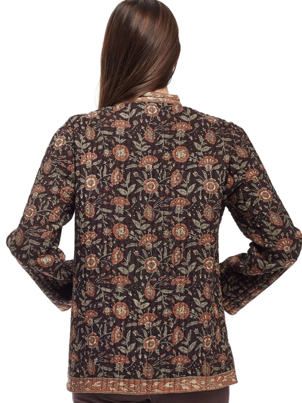 La Cera™ Chaqueta Mandarina Acolchada La Cera