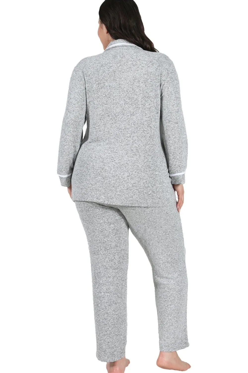 La Cera™ Conjunto De Pijama A Medida De Talla Grande The Comfort Collection
