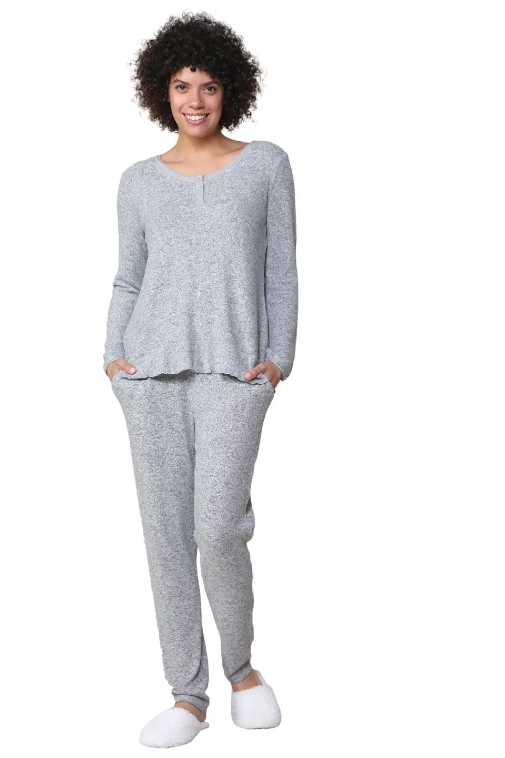 La Cera™ Conjunto De Pijama Con Broche The Comfort Collection