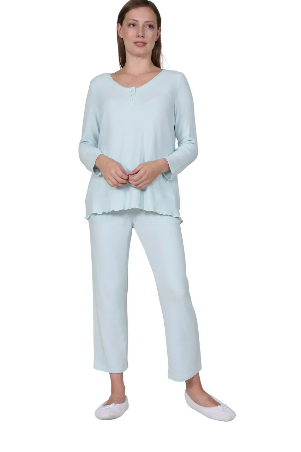 La Cera™ Conjunto De Pijama Con Broche The Comfort Collection