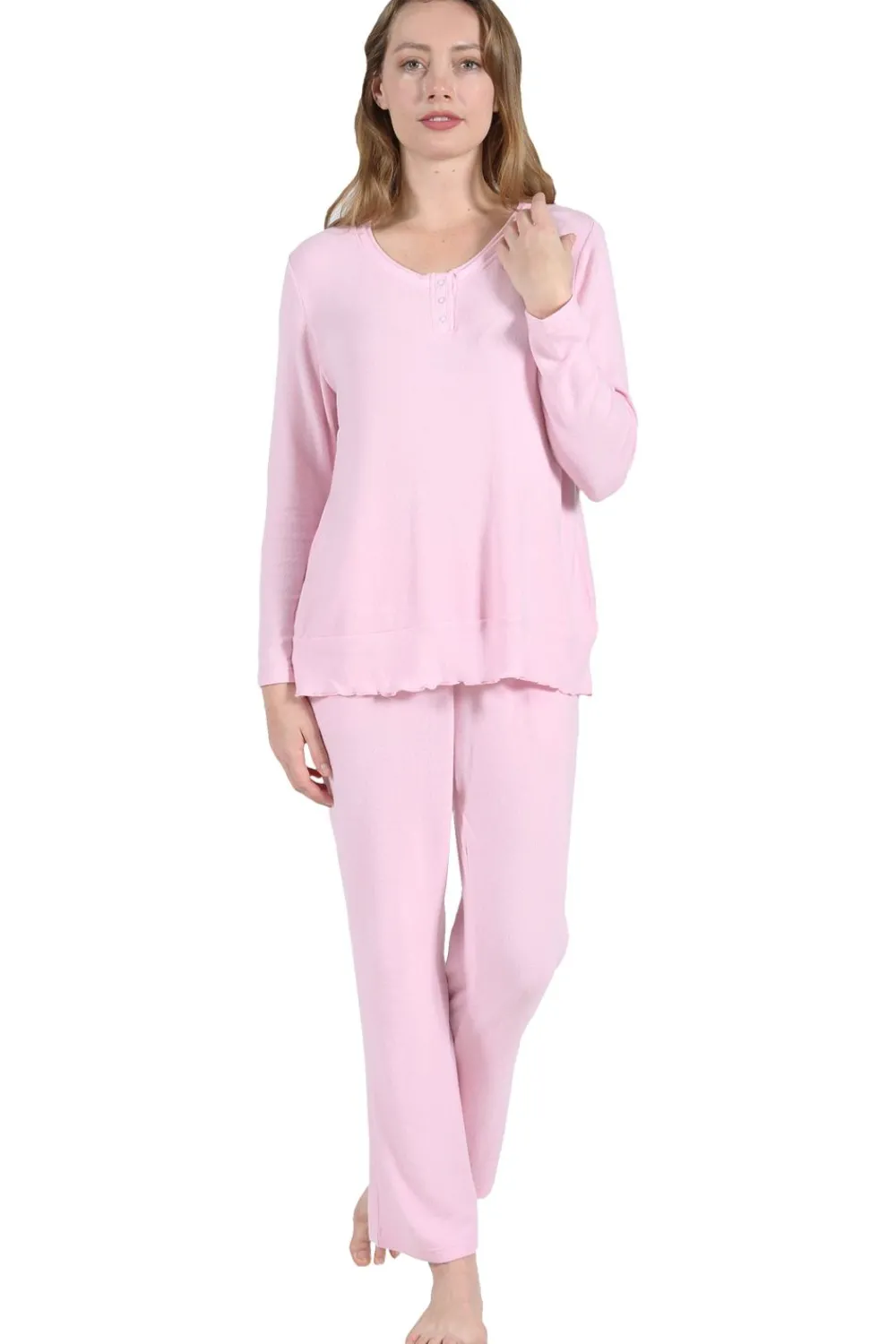 La Cera™ Conjunto De Pijama Con Broche The Comfort Collection