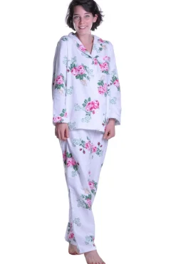 La Cera™ Conjunto De Pijama Con Estampado De Franela