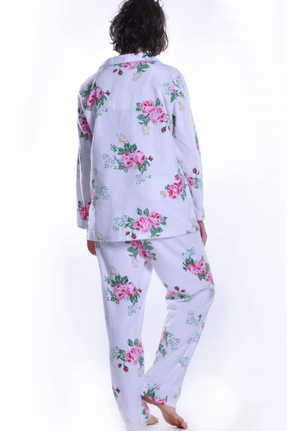 La Cera™ Conjunto De Pijama Con Estampado De Franela