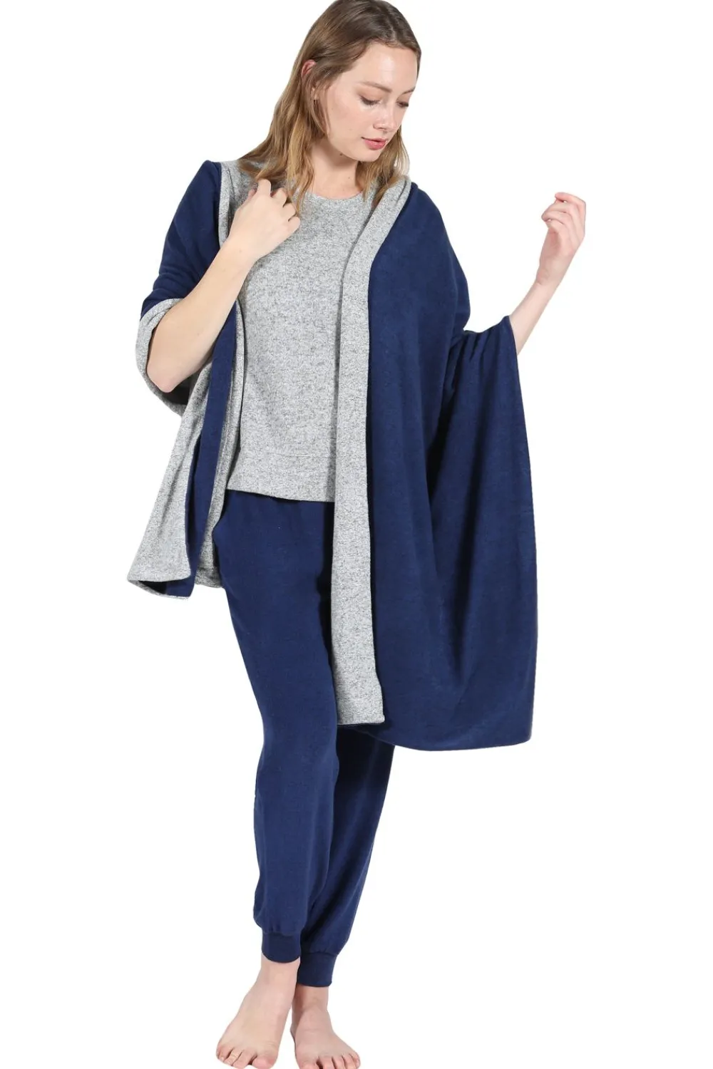 La Cera™ El Chal Reversible De La Coleccion Comfort
