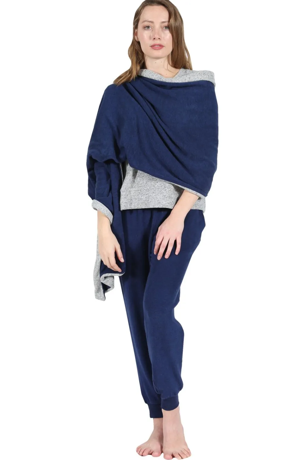 La Cera™ El Chal Reversible De La Coleccion Comfort
