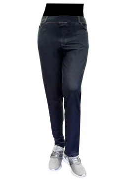 La Cera™ Jegging De Punto Elastico De Talla Grande La Cera