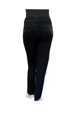 La Cera™ Jegging De Punto Elastico De Talla Grande La Cera
