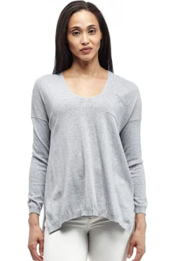 La Cera™ Jersey Tipo Jersey De Manga Larga Con Bolsillo La Cera