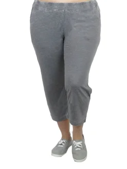 La Cera™ Pantalon Corto De Punto Suave Y Flexible - Talla Grande
