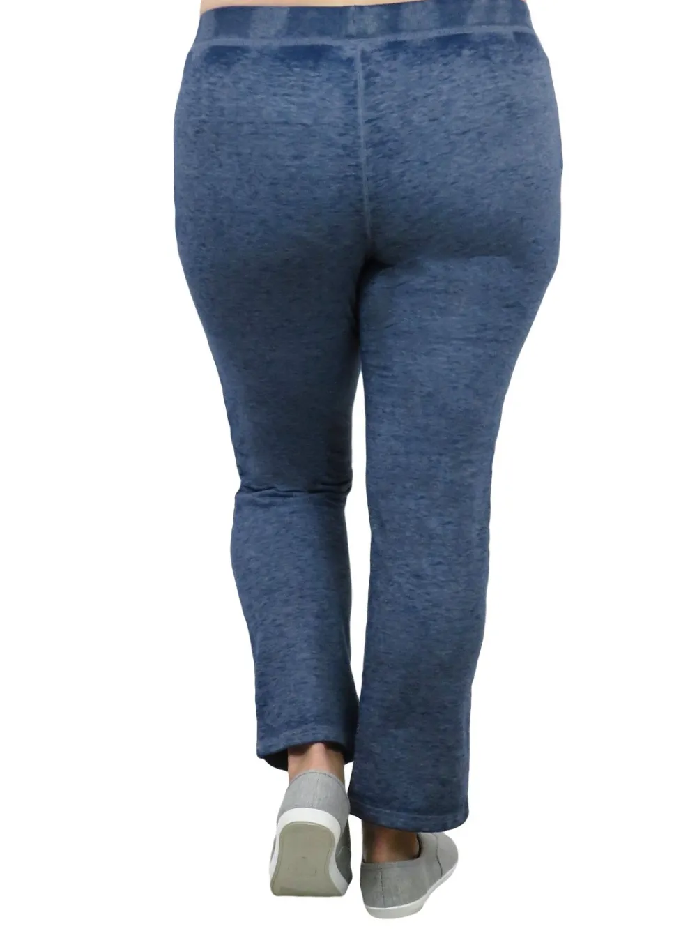 La Cera™ Pantalon De Punto Suave Y Flexible - Talla Grande