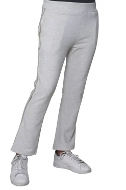 La Cera™ Pantalon De Rizo Frances De Talla Grande Con Ribete De Rayas De Esmoqu