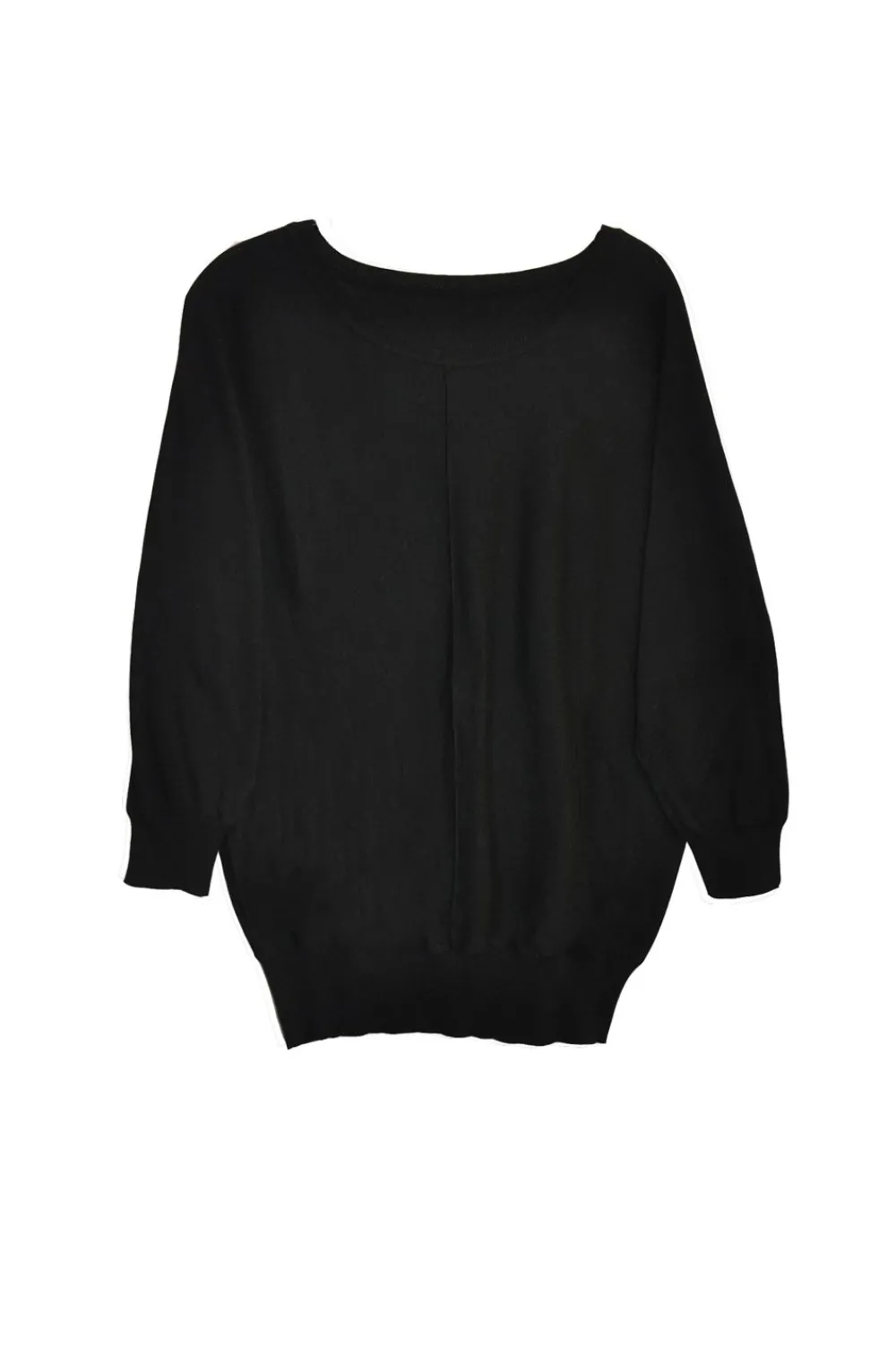 La Cera™ Sueter Tipo Jersey De Manga Larga La Cera De Talla Grande