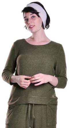 La Cera™ Top Corto De La Coleccion Comfort