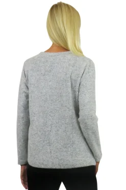 La Cera™ Top De Manga Larga Con Cuello En V Comfort Collection