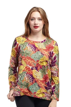 La Cera™ Top Estampado Multicolor La Cera