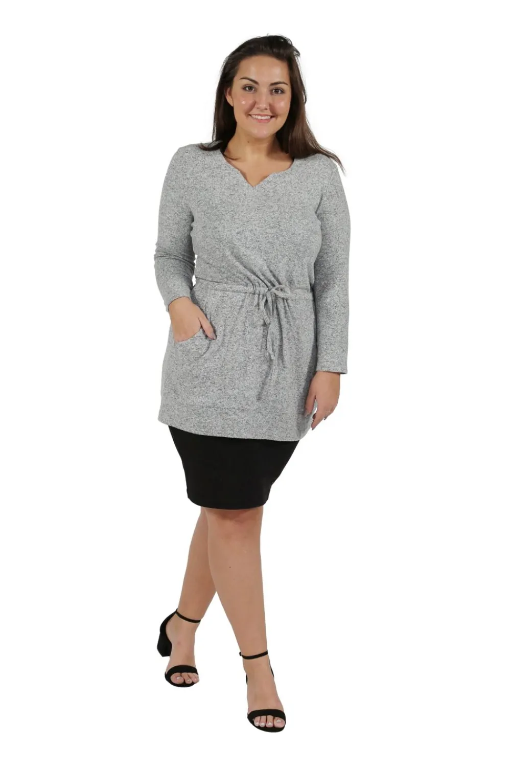 La Cera™ Tunica De Talla Grande The Comfort Collection