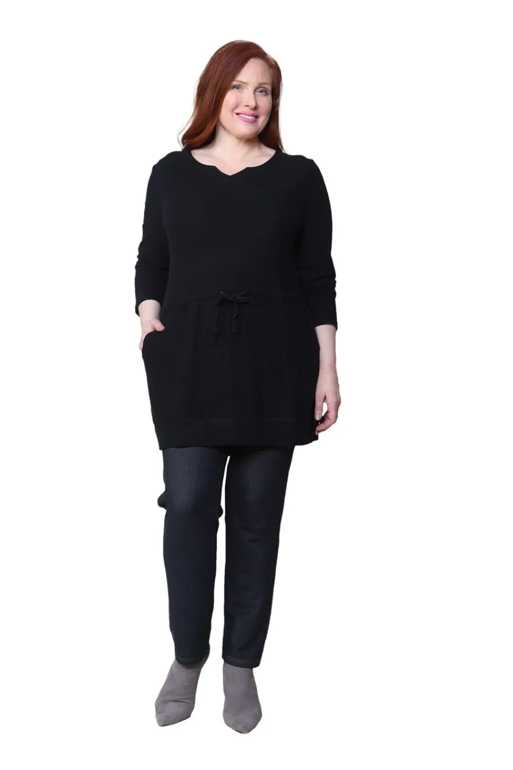 La Cera™ Tunica De Talla Grande The Comfort Collection