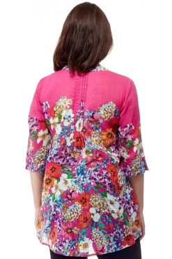 La Cera™ Tunica Floral Colorida