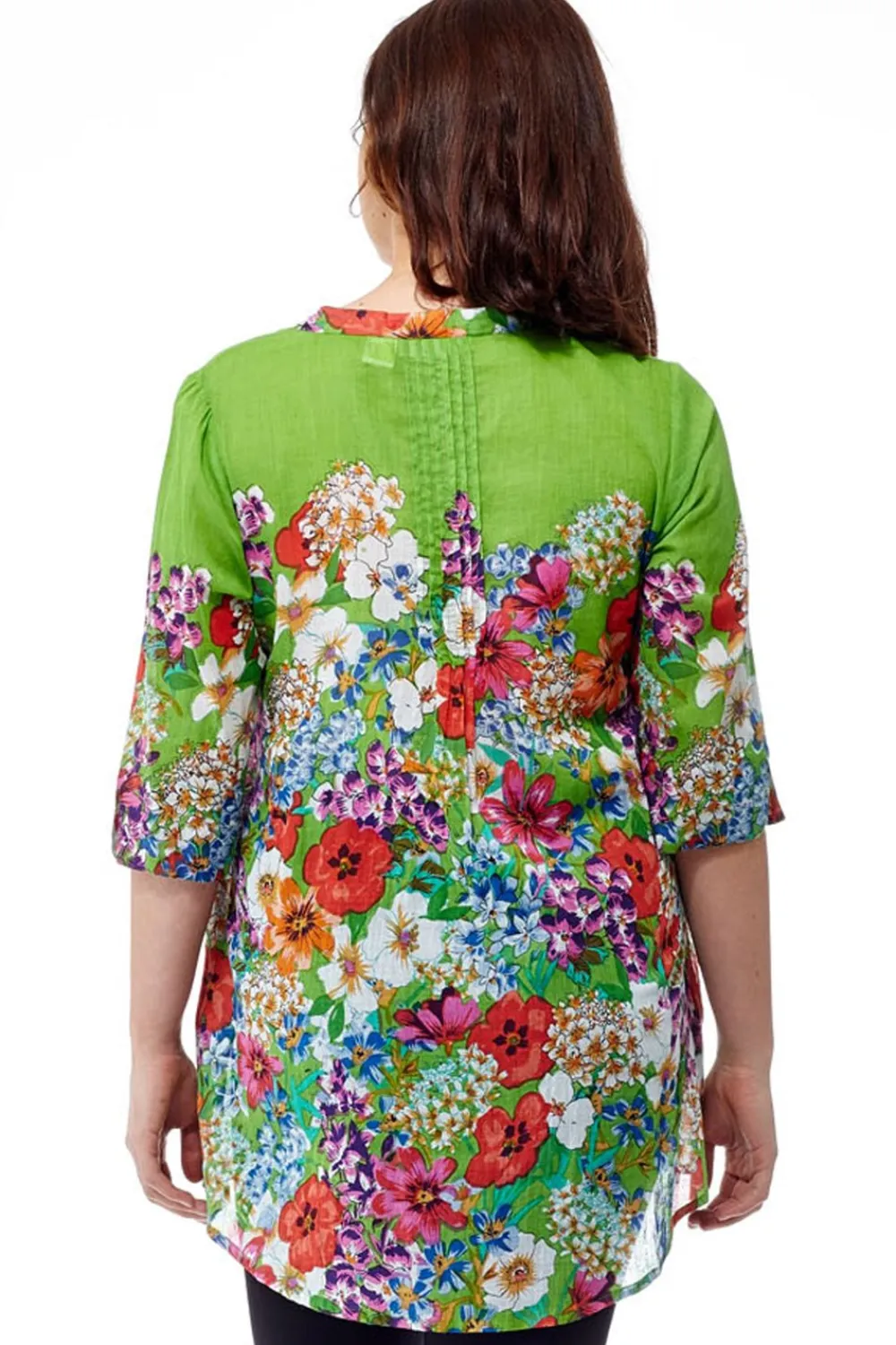 La Cera™ Tunica Floral Colorida