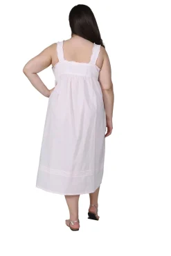 La Cera™ Vestido Bordado 100% Algodon.