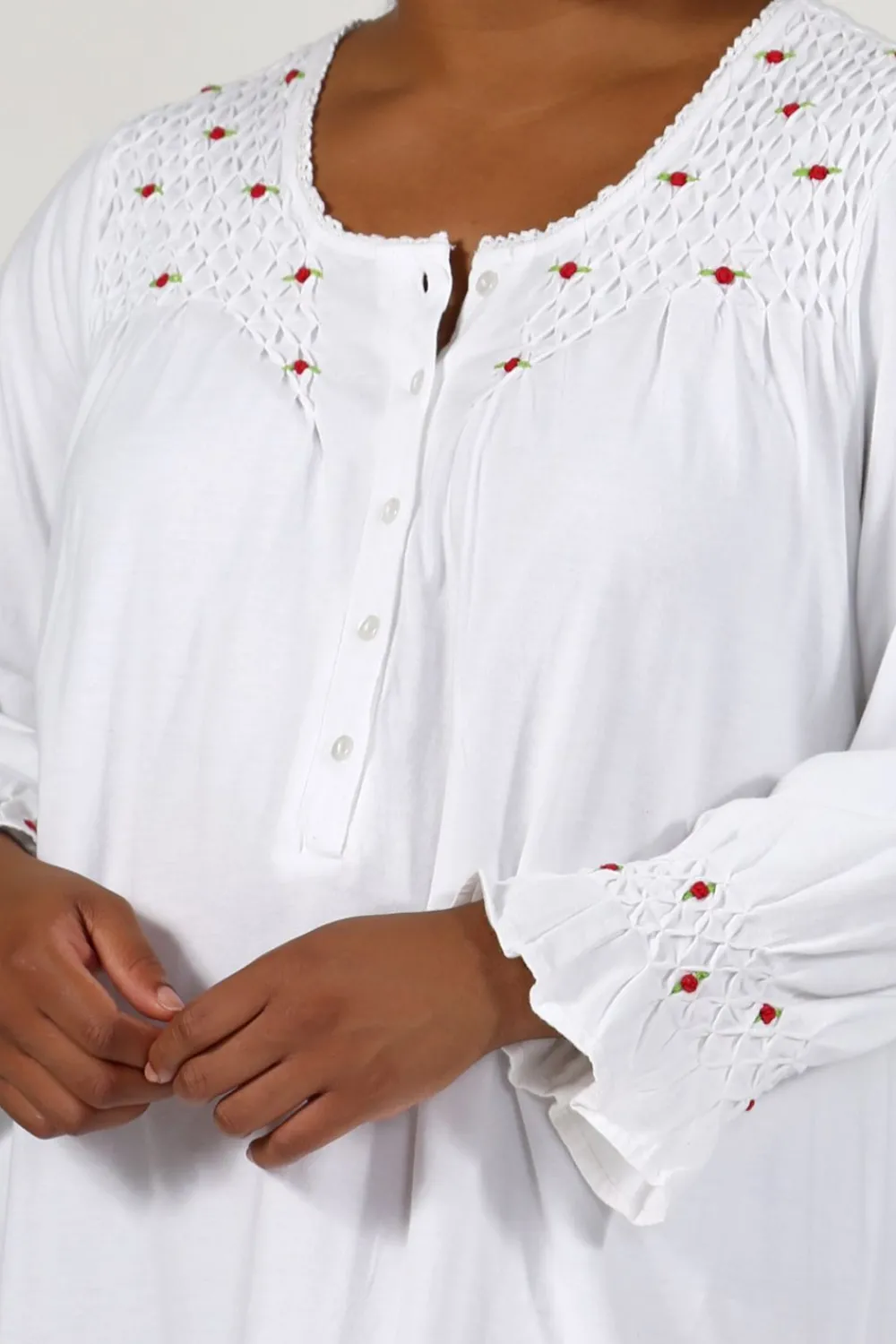 La Cera™ Vestido De Punto De Algodon De Talla Grande