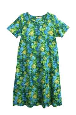 La Cera™ Vestido Evase Con Estampado Floral La Cera - Talla Grande