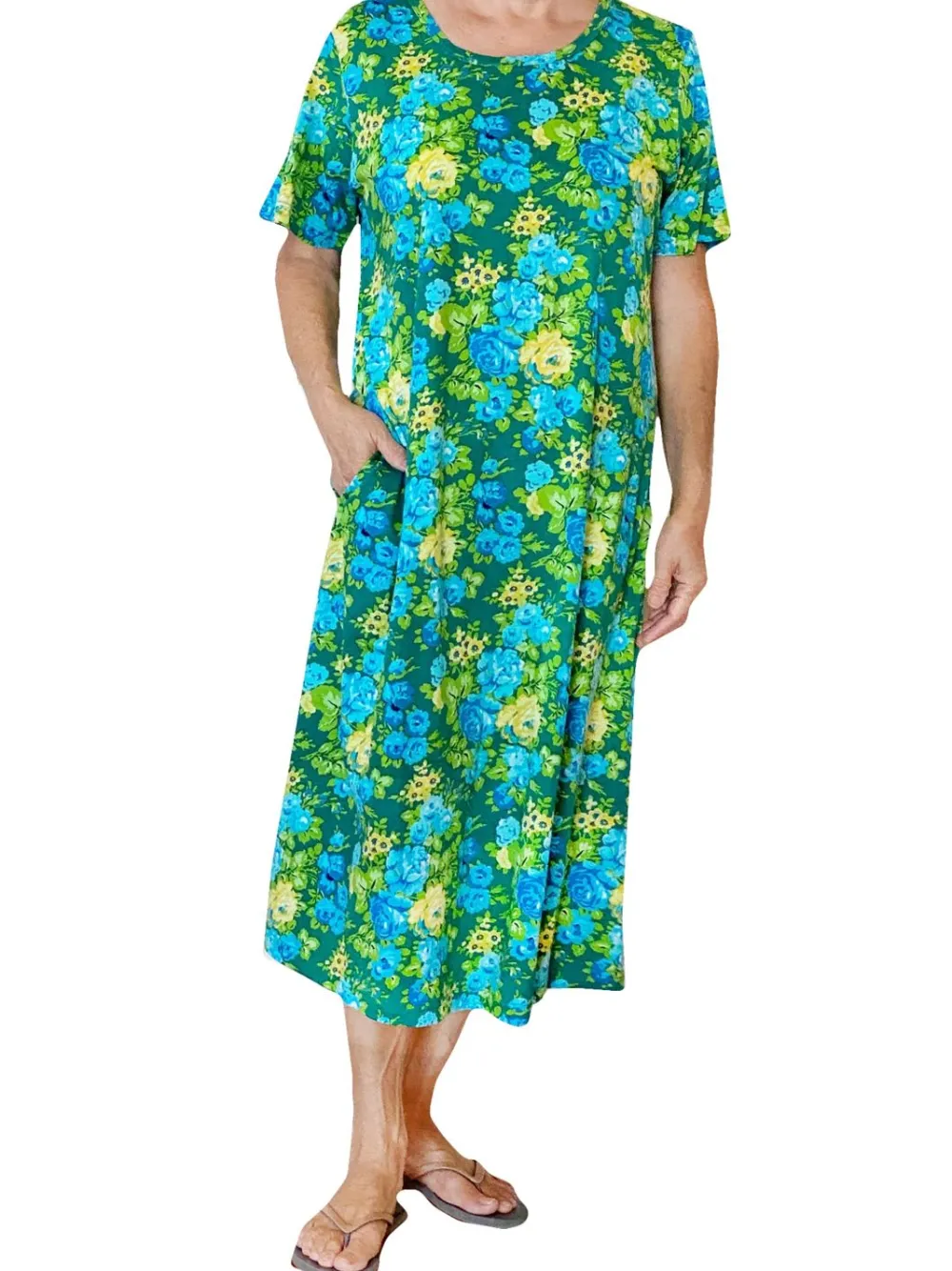 La Cera™ Vestido Evase Con Estampado Floral La Cera