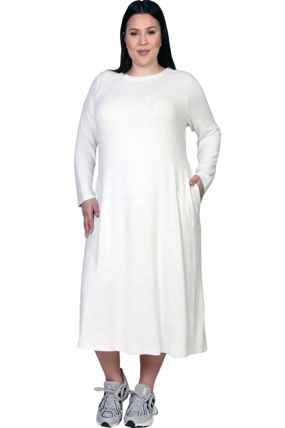 La Cera™ Vestido Recto De Talla Grande De The Comfort Collection